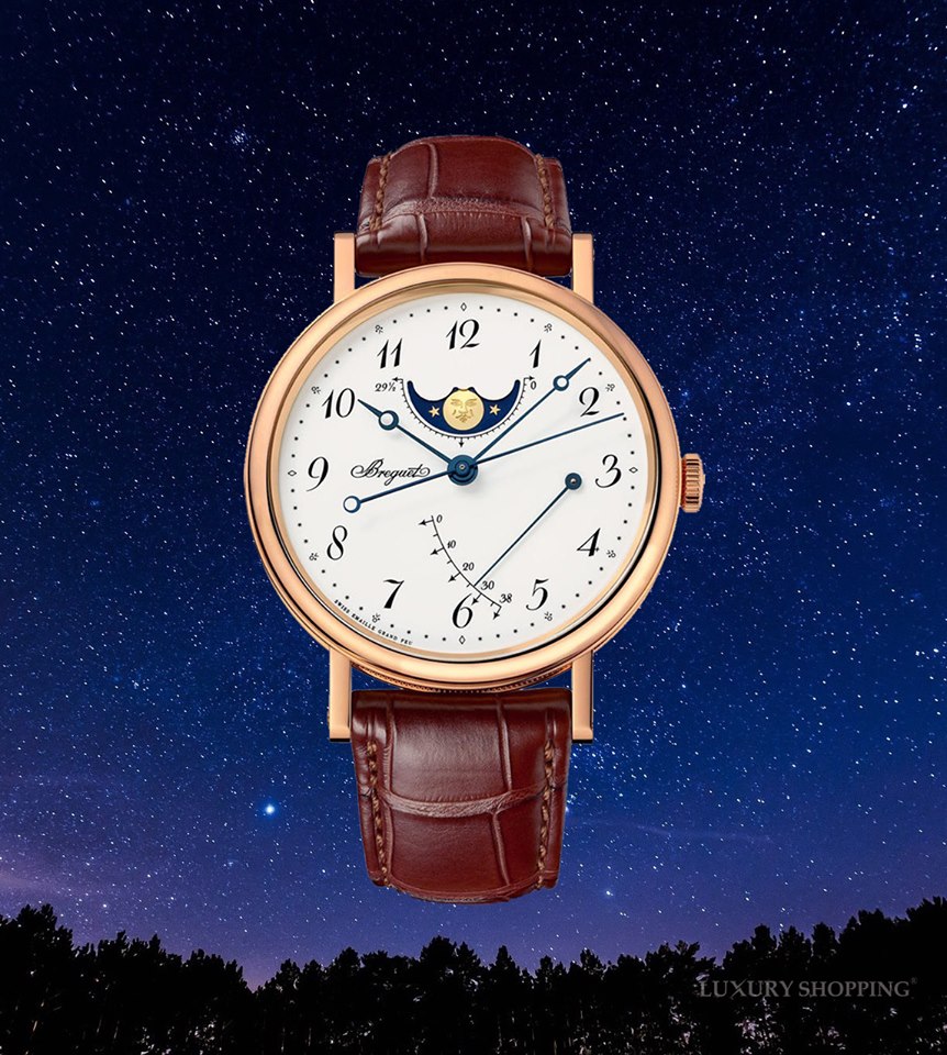 đồng hồ BREGUET CLASSIQUE 7787BR/29/9V6 MOONPHASE 39MM