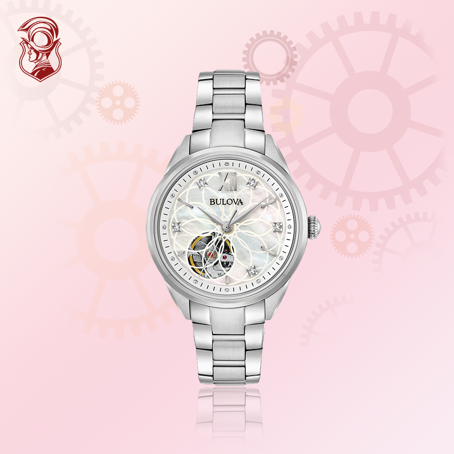 dong ho nu automatic Bulova Sutton Diamond Women Watch 34mm 