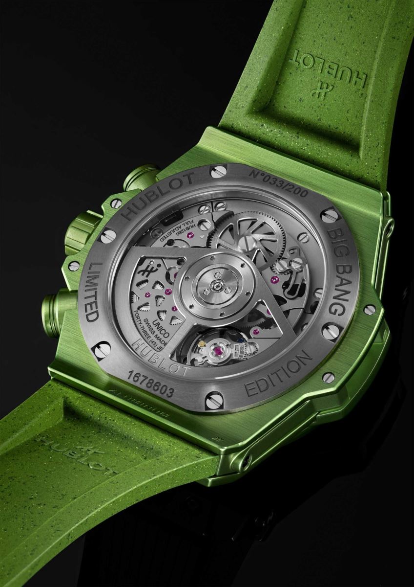 Hublot Big Bang Unico Nespresso Origin: Chiếc Đồng Hồ Làm Từ Vỏ Cà Phê Tái Chế