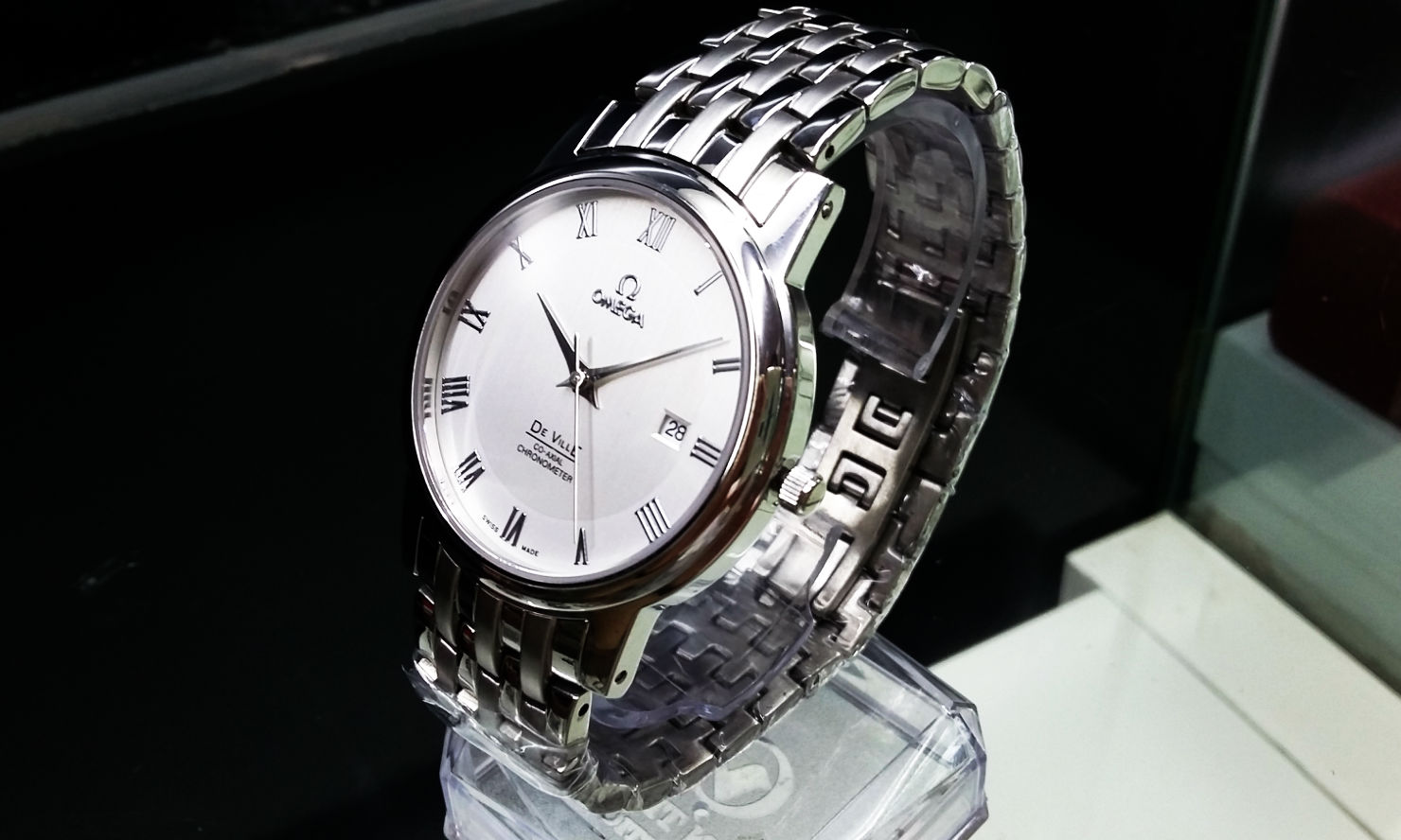 BST đồng hồ Omega De Ville cao cấp