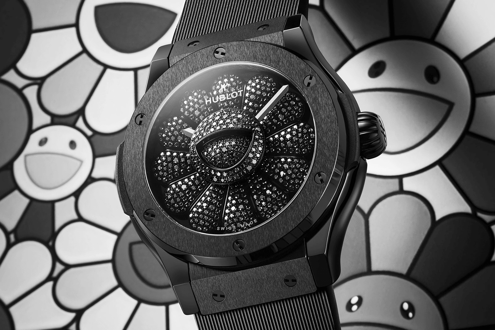 đồng hồ Hublot Classic Fusion Takashi Murakami All Black