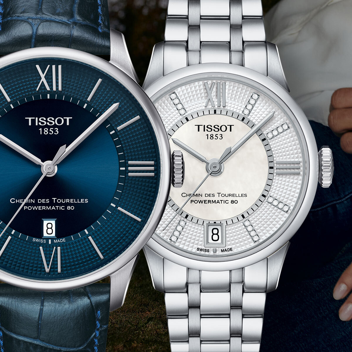 đồng hồ tissot chemin des tourelles powermatic 80 cao cap