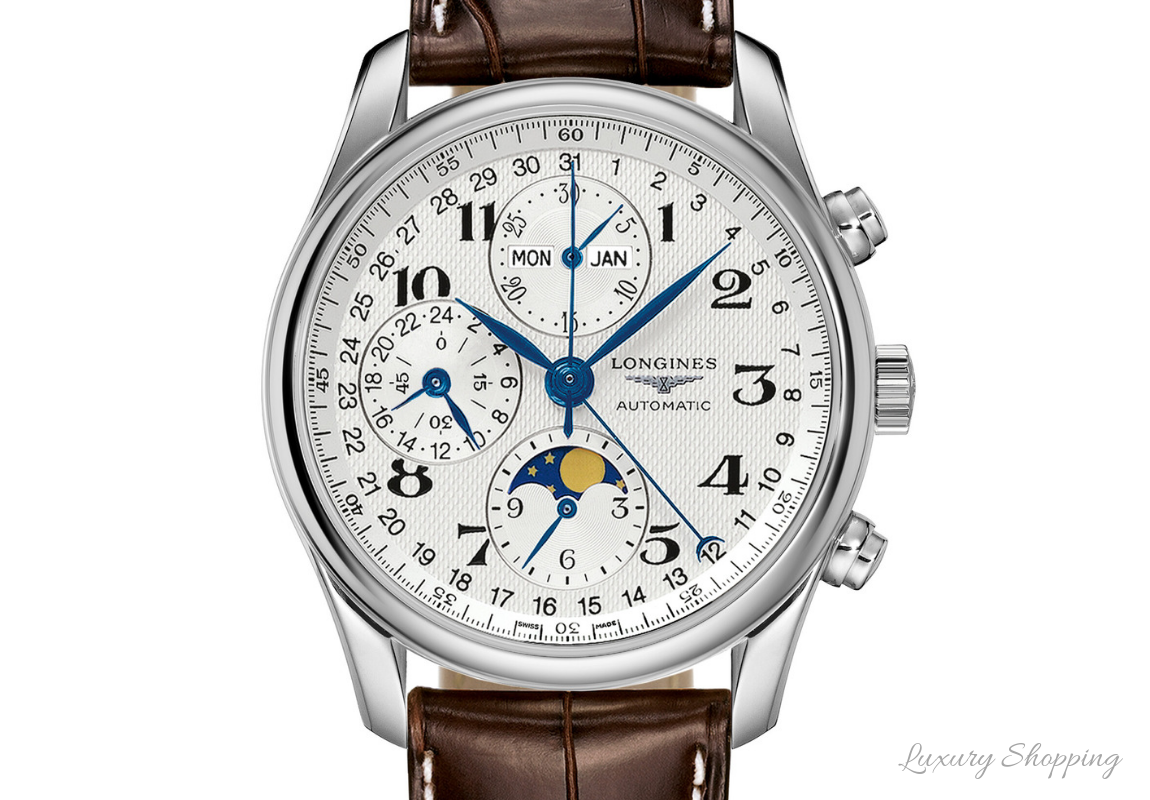 dong ho longines chronograph moonphase