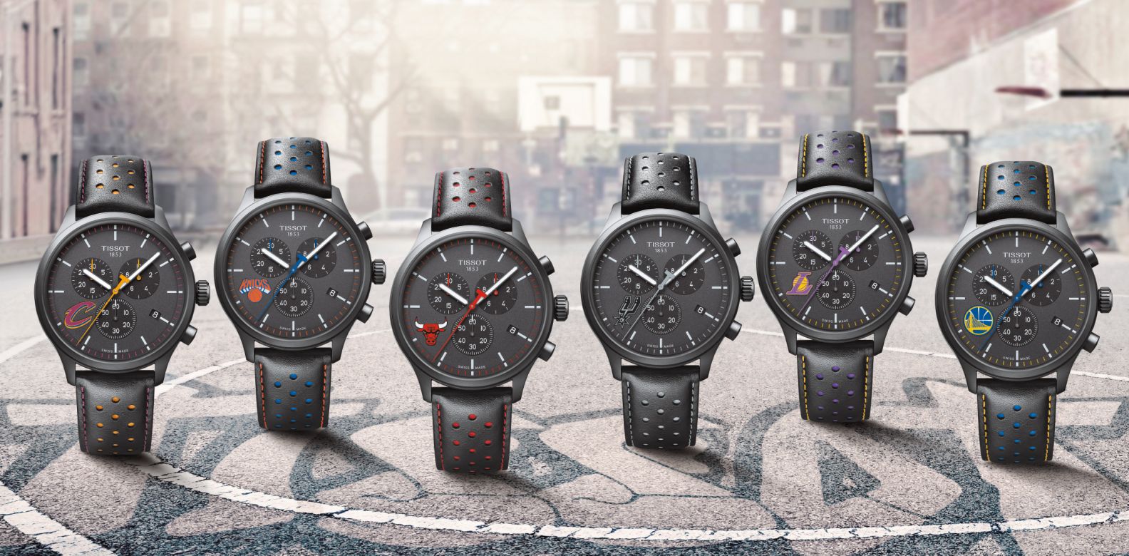 Bộ Sưu Tập Đồng Hồ Tissot Chrono XL NBA Team tại Baselworld 2018