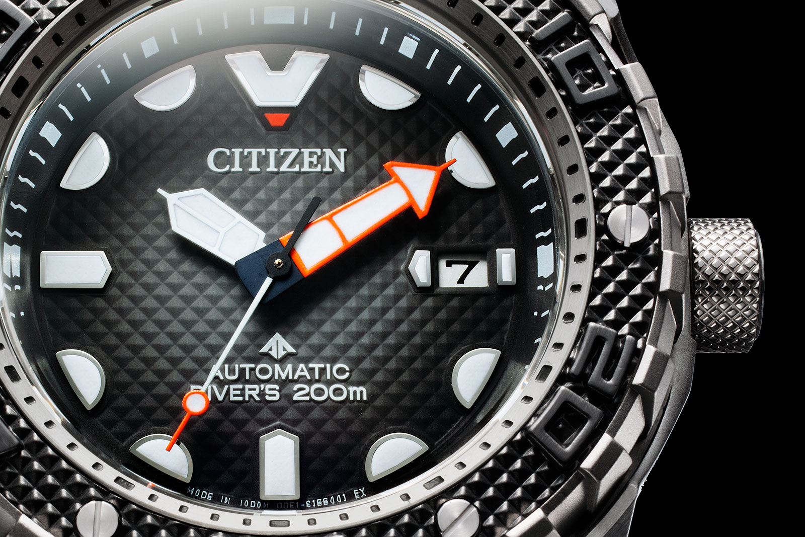 mặt số đồng hồ lặn citizen Promaster Mechanical Drive 200m